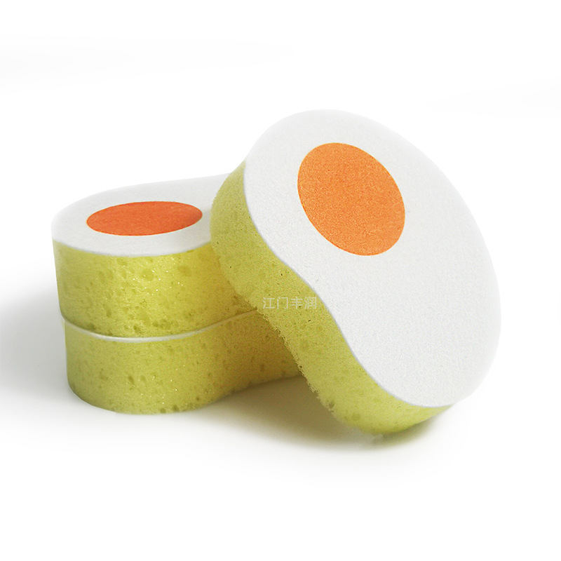 Non-woven fabric printed pattern composite cartoon shape kitchen cleaning sponge, scouring pad block, Christmas dish washing sponge pic 13