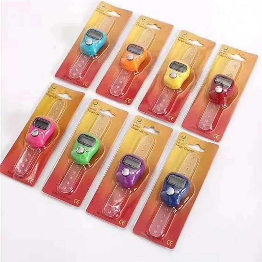 1011 White Card color box set, 15 colors to choose from, 24 pieces per color box, popular ring style electronic counter in the Middle East pic 11