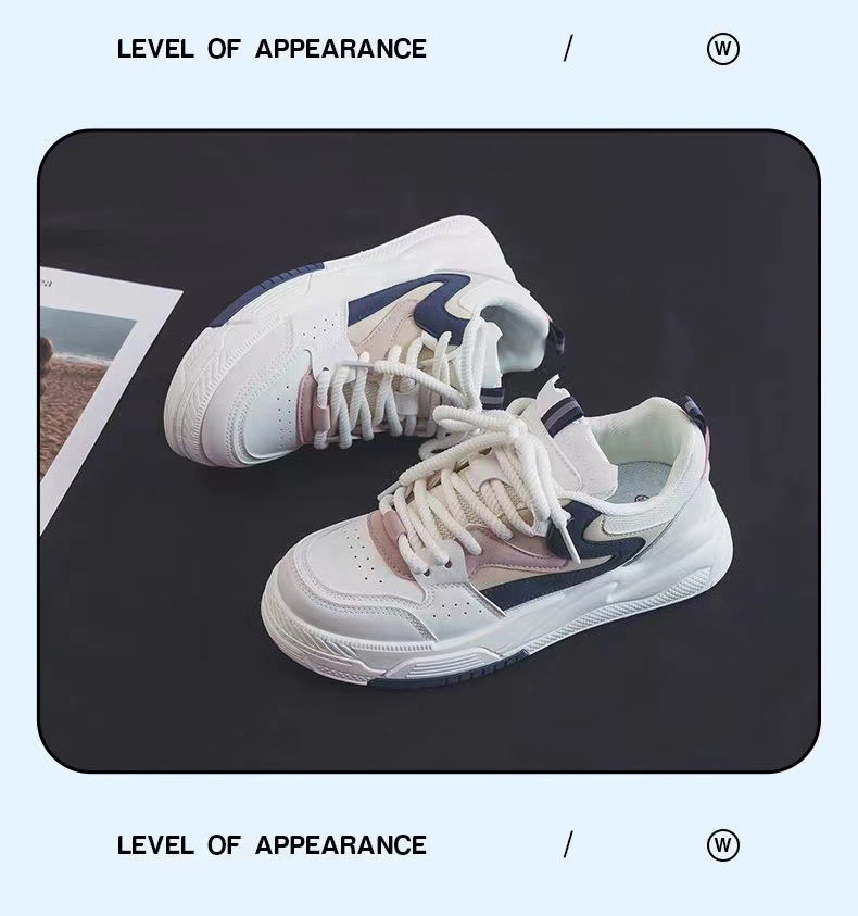 秋冬新款厚底休闲鞋学院风潮流时尚运动板鞋学生百搭潮流板鞋女款详情20