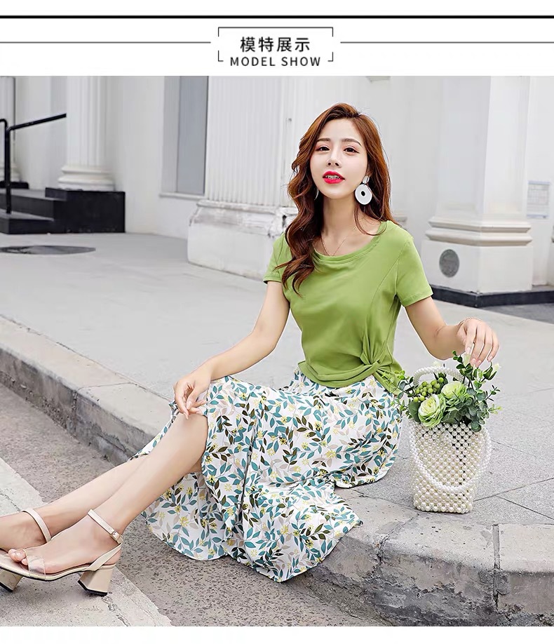 New satin chiffon printed fabric with small floral plain weave chiffon and silk-like dress and pajama printed fabric pic 31