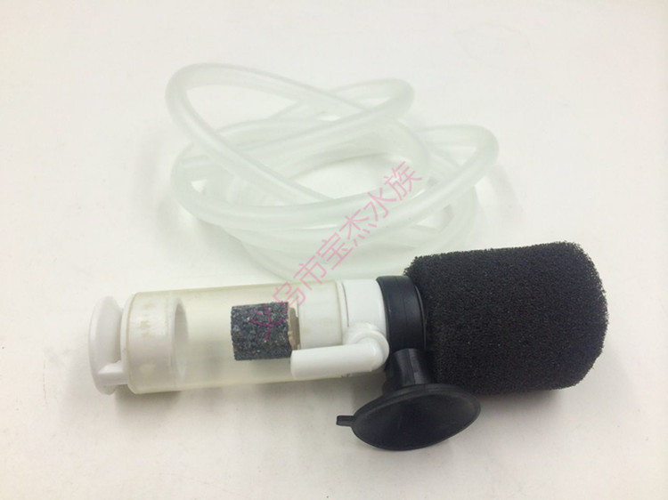 Small fish tank aquarium Mini small water fairy reverse air lift pneumatic filter oxygenator Mini filter pic 3