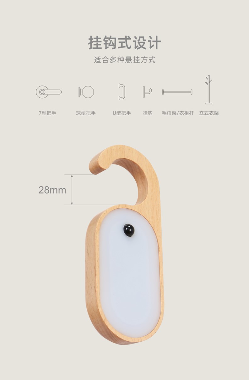 2023 buena gran mensaje sensor luz venta directa de fábrica transfronteriza nuevo producto creativo madera sólida inteligente sensor pequeño regalo de luz de la noche pic 11