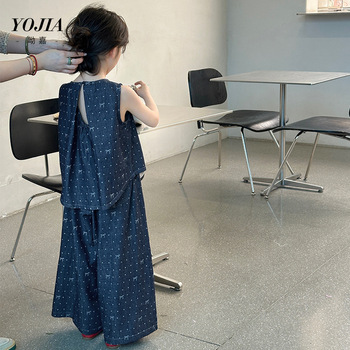 国潮YOJIA女童国风连衣裙夏装2025新款中式超仙女孩公主裙儿童节裙子详情2