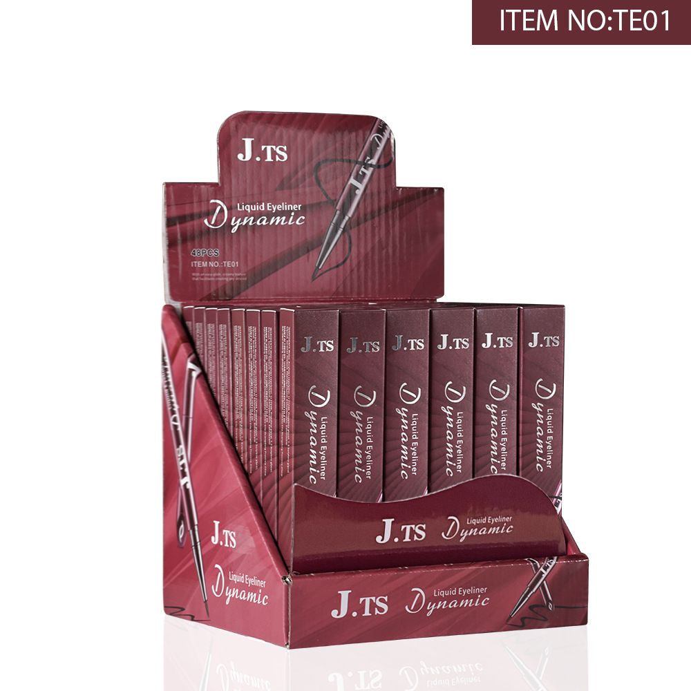 J.TS eyeliner liquid pen is waterproof and sweat-proof, with a fine tip that forms in one stroke. It is easy for beginners to handle and a new cross-border product that is a bestseller pic 12
