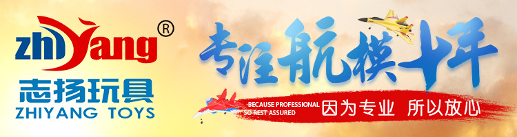 志扬升级款遥控飞机固定翼航模泡沫战斗玩具地摊发光滑翔机详情5