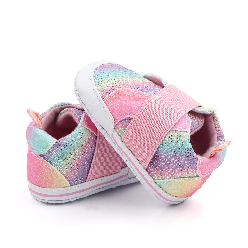 Soft-soled baby shoes for infants aged 0-12 months, indoor walking shoes in color and camouflage, Spring and Autumn 2773 pic 17
