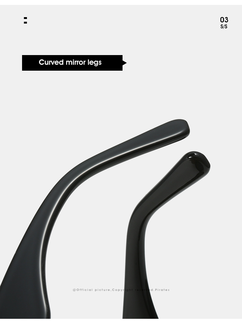 欧美女士猫眼太阳镜彩色花纹修饰脸型潮流墨镜街拍派对眼镜M459详情16