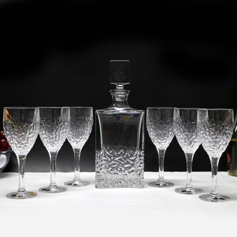 Import BOHEMIA crystal wine glass gobletcreative pic 5