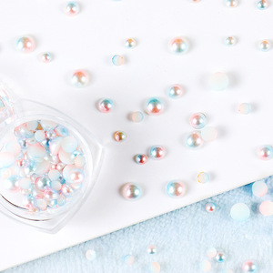 爆品跳环连接环开口圈手工diy材料饰品配件彩色铁圈平口厂家批发详情9