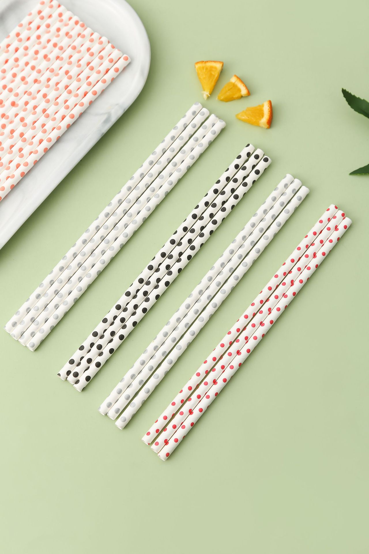纸吸管酒吧派对100支一次性 环保创意果汁鸡尾酒艺术用吸管可设计详情4