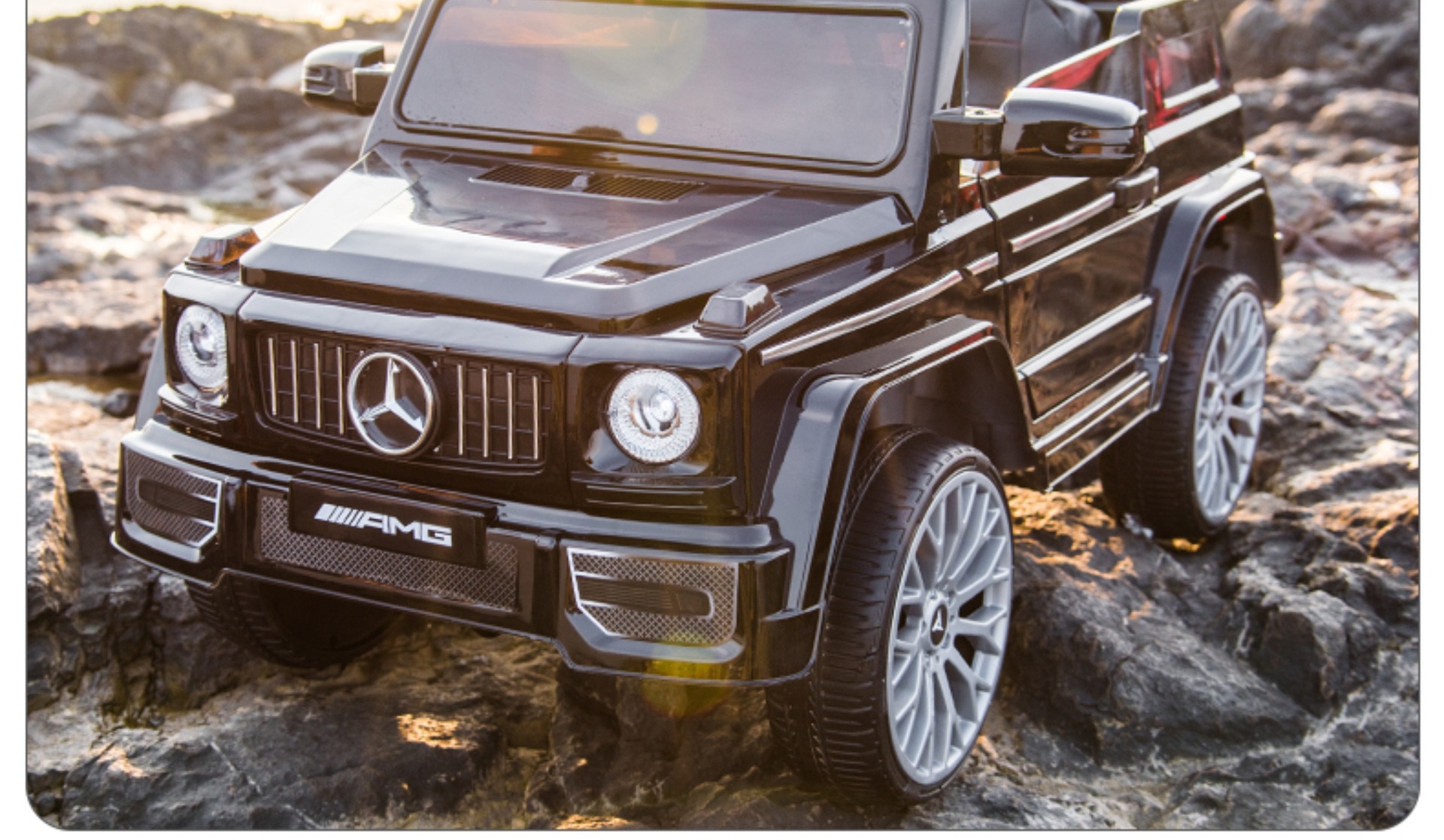 儿童电动车大g四轮可坐人宝宝遥控玩具车男女孩周岁礼物越野汽车详情24