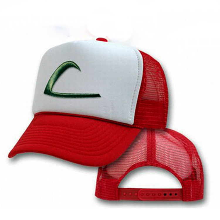 Pet baseball cap, embroidered C hat, Little elf Ash, baseball cap, pocket monster, anime net cap, sun hat pic 12