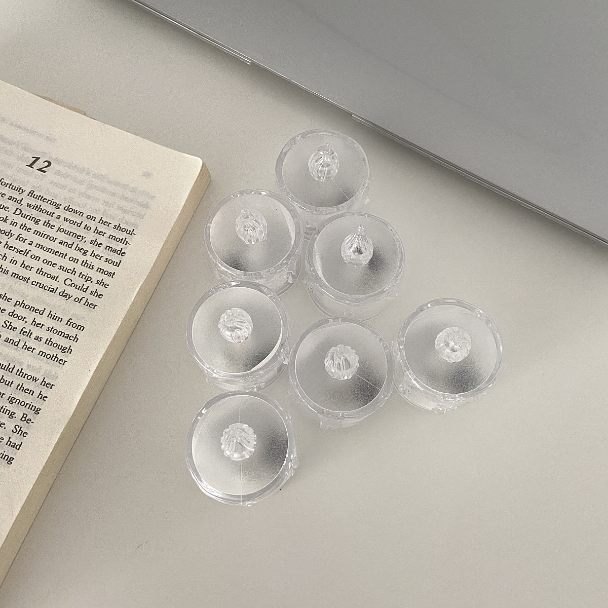 ins韩风LED电子蜡烛流泪茶蜡小夜灯圣诞摆件 Tea蜡详情19