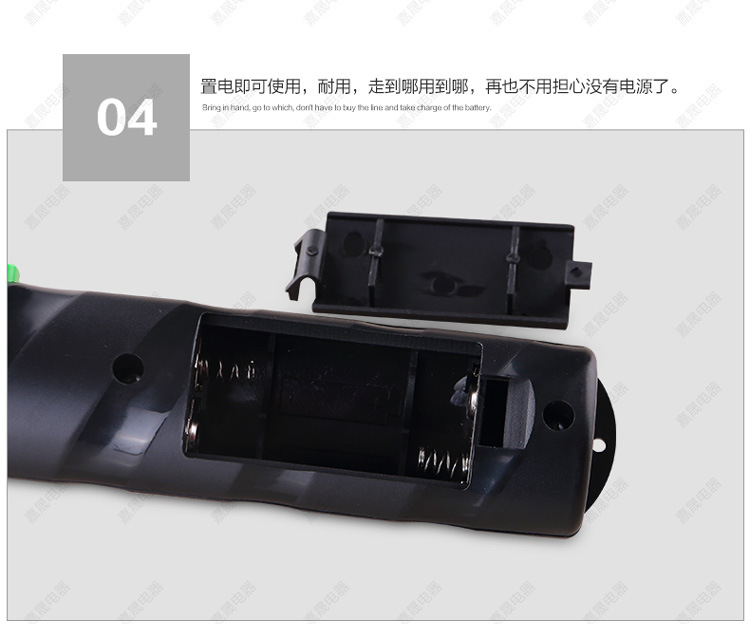 热销款家用蓄电池电蚊拍 安全三层大网面防护驱蚊拍灭蚊器批发详情12