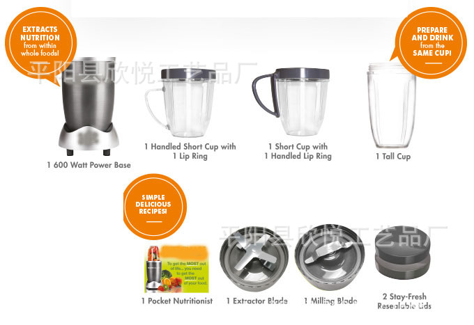 Manual juicer manufacturer wholesale mini juicers, household portable multi-functional fruit juicing cups pic 5