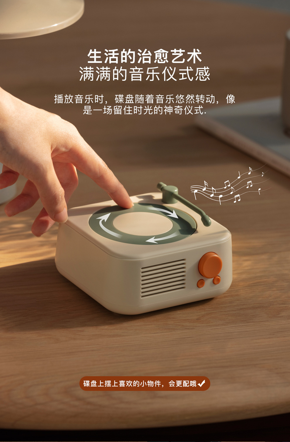 Retro Bluetooth speaker, small mini portable audio system, custom logo, home desktop decoration, high-end audio system pic 9