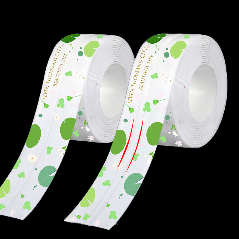 美缝贴防水防霉贴灶台厨房防油贴纸水池挡水条马桶防霉胶带防水条详情30