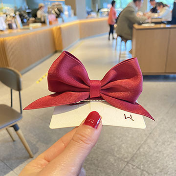 儿童发饰春夏款蝴蝶结发夹可爱公主头饰顶夹女童鸭嘴夹子 diy材料详情48