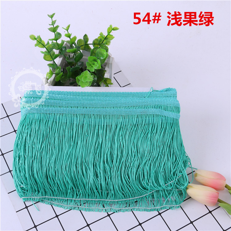 DIY stage costume accessories: Latin dance lace, tassel lace, polyester ribbon, 15CM, factory direct sales, 1 webbing pic 63