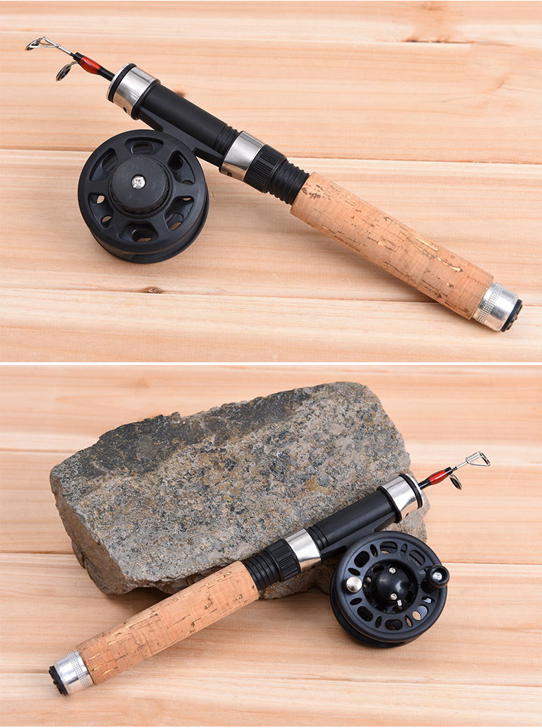 27747 LEO Leou [Ultra-Short Retractable Ice Fishing Rod Set] Export Fishing Rod Winter Fishing AliExpress Fishing gear pic 30