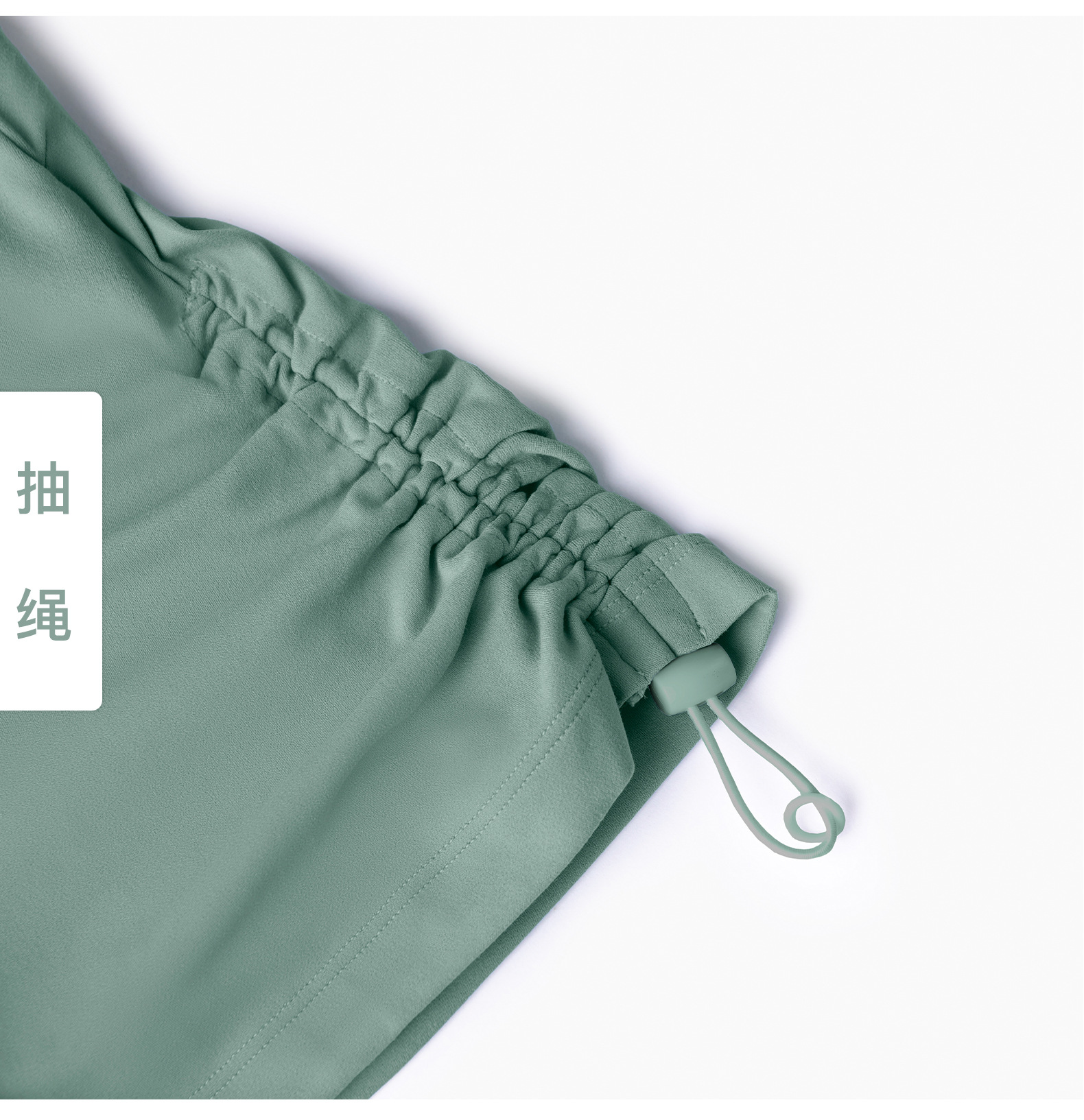 NUF裸感夏季三分裤瑜伽裤女士抽绳运动短裤蜜桃提臀健身短裤女夏详情25