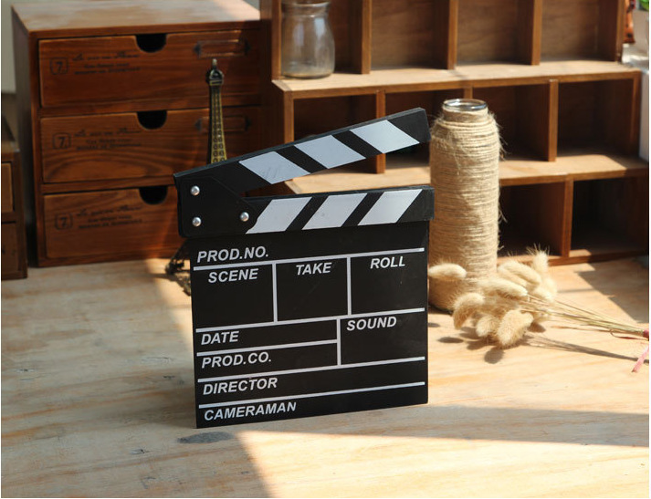 zakka creative wooden production board, director board, movie board, and wooden shooting props and ornaments pic 24