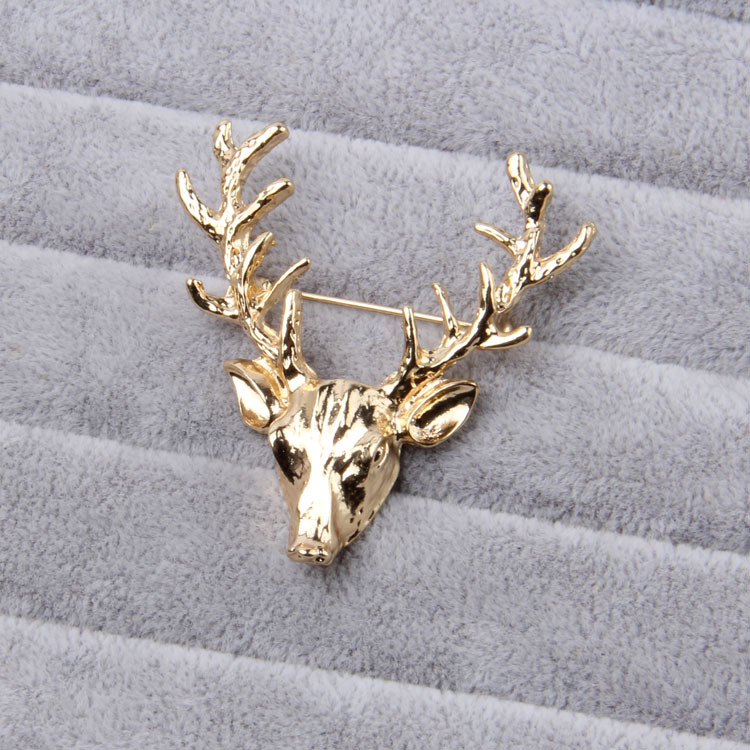 圣诞节胸针饰品树麋鹿胸花新年礼物卡通别针可爱日韩学生毛衣装饰详情14