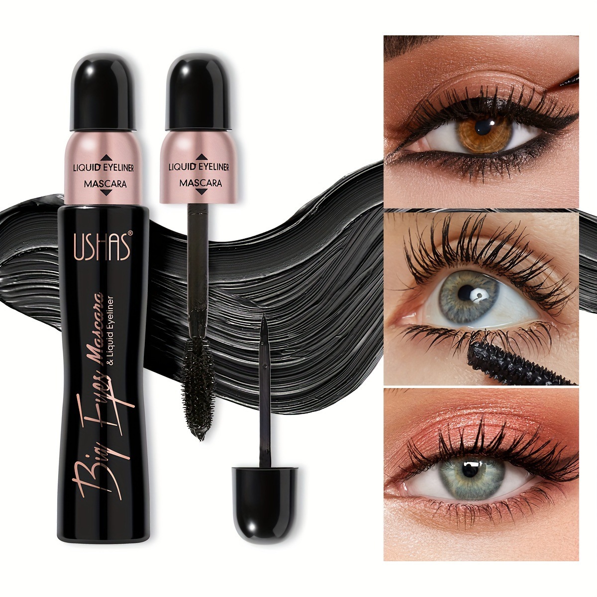 USHAS cross-border hot spot mascara and eyeliner Pen MA1088F pic 4