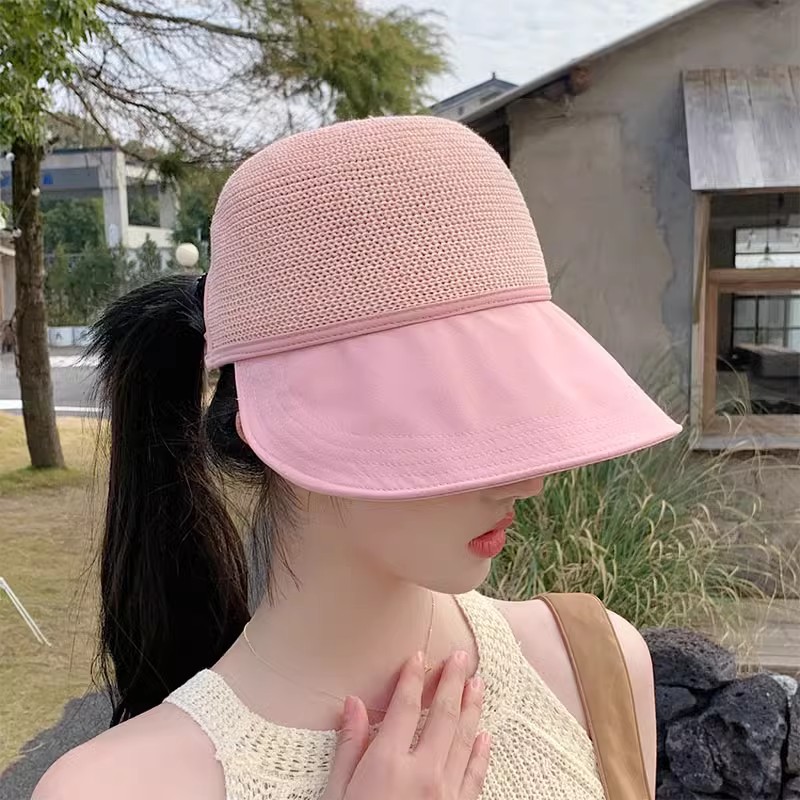 帽子女款夏季鸭舌帽夏防晒遮阳帽时尚显脸小太阳帽凉帽夏天2024款详情12