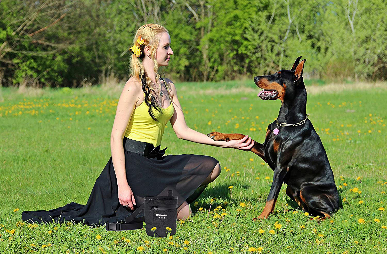 欧美跨境热销训狗师腰包宠物零食包遛狗腰包宠物零食玩具收纳袋详情6