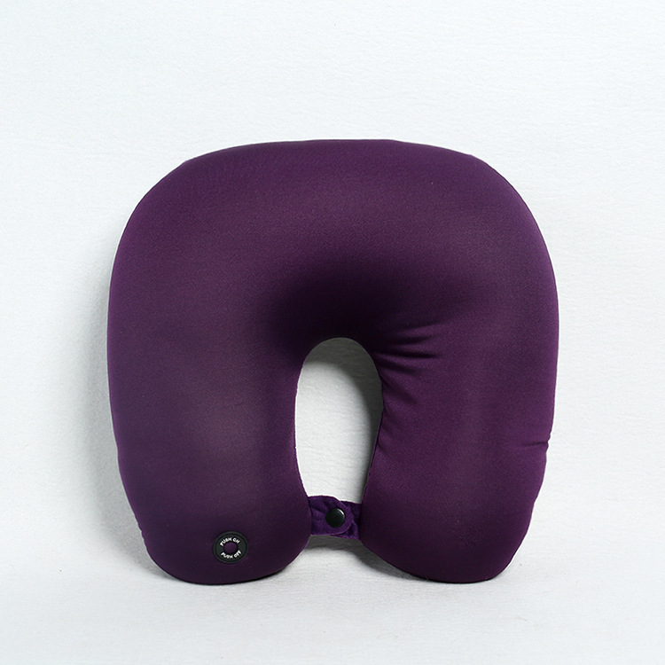 Direct sales from the manufacturer of multi-functional massage travel pillow, foam particle U-shaped pillow, cervical spine and waist cushion pillow pic 15