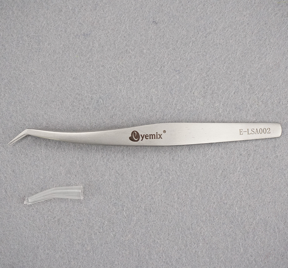 Genuine stainless steel Swiss eyelash extension false eyelash tweezers, Golden feather clips, dolphin clips, eyelash auxiliary tools pic 18