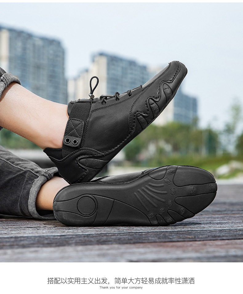 亚马逊爆款大码马丁靴春夏季跨境爆款高帮男鞋男士休闲短靴子板鞋详情17