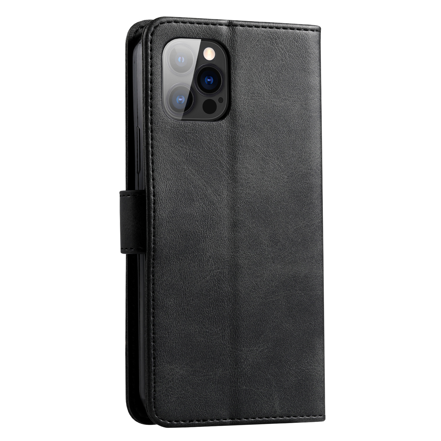 Suitable for iPhone15 wallet case, 8Plus phone case, calfskin genuine leather protective case, and SIM card for iPhone7 pic 33