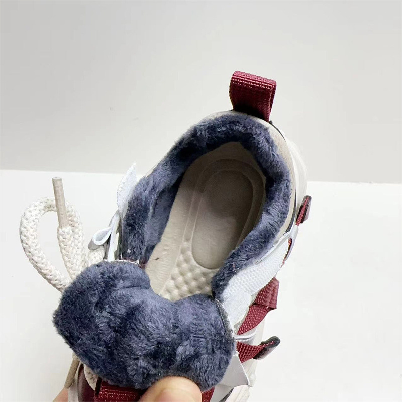 2024冬季新款小儿童鞋男女小童加绒保暖鞋1-3岁宝宝舒适运动鞋潮详情16