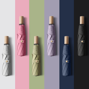 现货16骨防水套雨伞防漏水直杆伞车载便携雨伞可印刷logo广告伞详情6