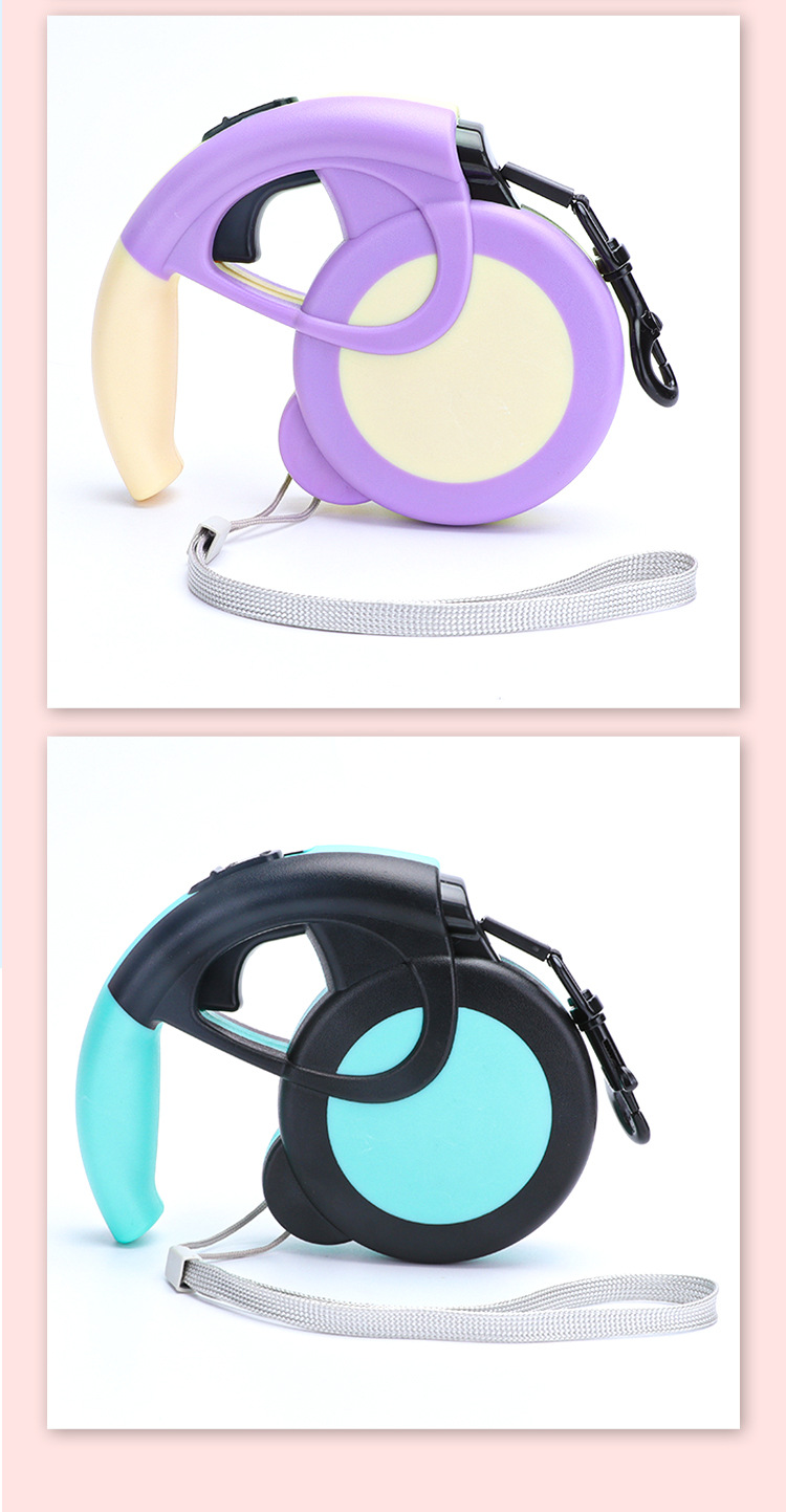 New automatic leash explosion-proof telescopic dog leash, dog walking rope, outdoor dog safety rope pic 11