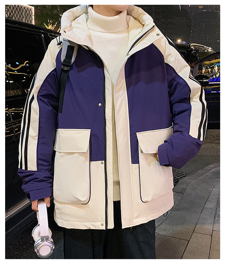 90%白鸭绒羽绒服男高品质新款外套男情侣加厚保暖宽松休闲服男装详情16