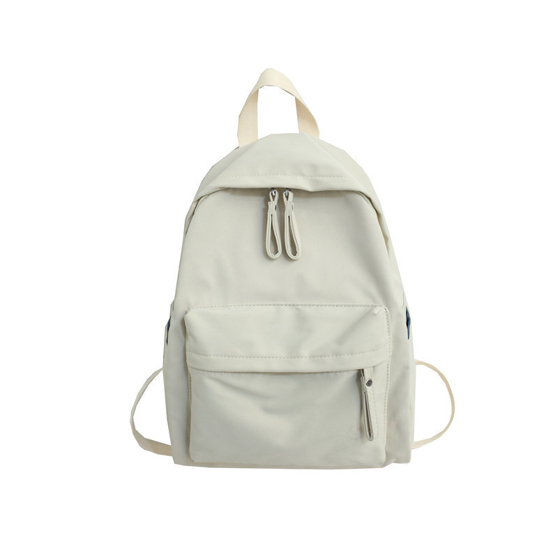 New fashionable large-capacity backpack for boys, high school computer travel backpack, trendy Japanese-style solid color schoolbag pic 3