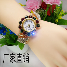 欧美潮流新款女士手表满钻时尚女表百搭休闲女石英手表女厂家直销详情15