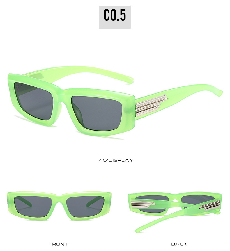 2023春季新款跨镜个性时尚太阳镜 韩版大框骑行出游百搭墨镜女详情11