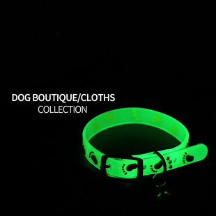 Cross-border hot-selling pet collars, dog PU collars, medium and large-sized dog neck covers, and leash collars are available for wholesale in stock pic 6
