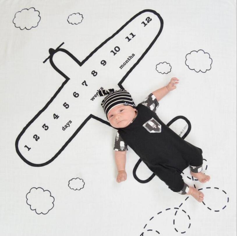 Baby milestone month photography background cloth, baby creative digital photography blanket background cloth, photography props pic 18