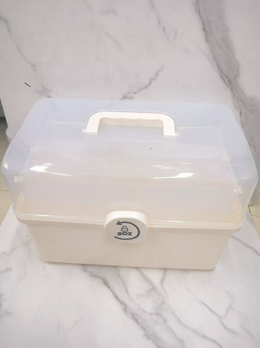 New family medicine box, large-capacity home medicine storage box, health and medical emergency large first aid pic 6