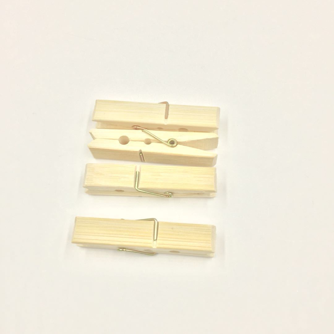 Bamboo tongs, clothes drying tongs, household strong bamboo and wood tongs, quilt tongs, small tongs, clothes tongs, windproof greenhouse tongs, Xinwang brand factory direct sales pic 2