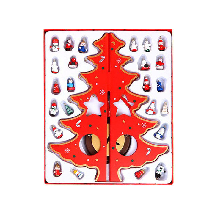 Only Supreme Christmas Decorations Desktop Christmas Tree Display Mini Christmas Tree Wooden Display Window Display items pic 9