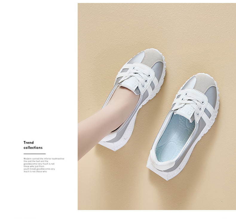 ins韩版阿甘鞋女潮2024秋季新款厚底增高学生运动跑步休闲HQ6602详情12