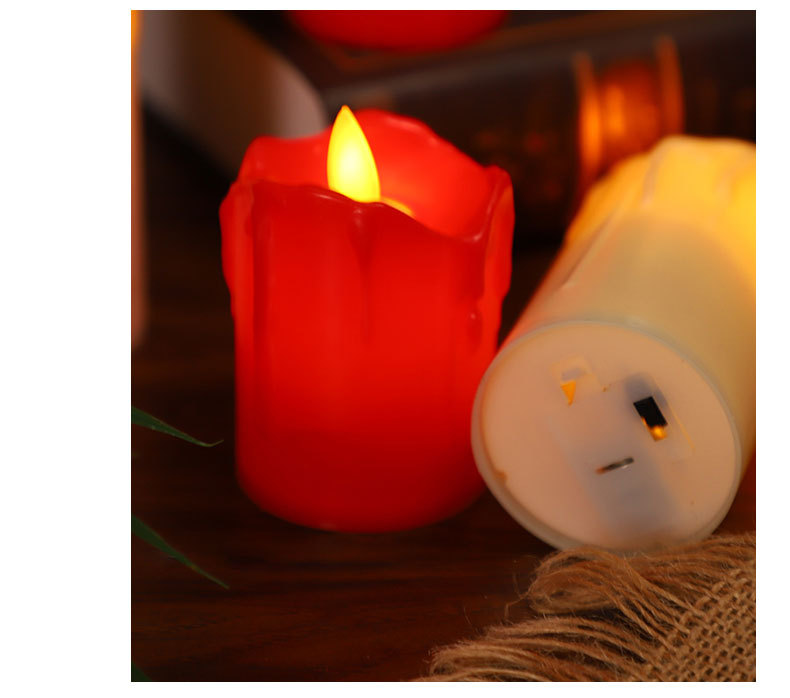 Simulated candles, led electronic candle lights, creative wedding and birthday decorations, proposal and confession props, wholesale candles pic 10