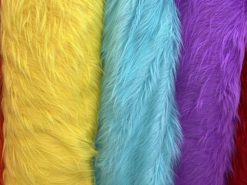 Artificial fur, plush fabric, counter display, clothing performance, decoration, toys, accessories, plush fabric, long plush fabric pic 11