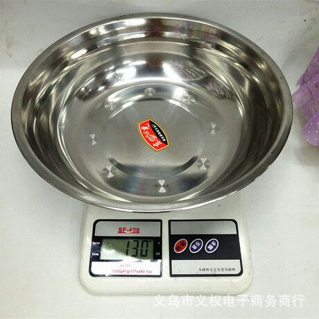 High-quality stainless steel basins, 26cm round soup basins, stainless steel tableware, household stainless steel kitchenware factory direct sales pic 7
